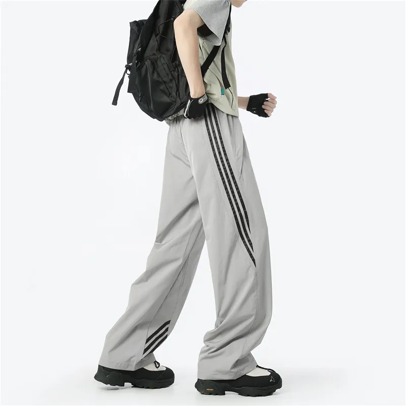 WARNING LIGHT Casual Pants Unisex-5