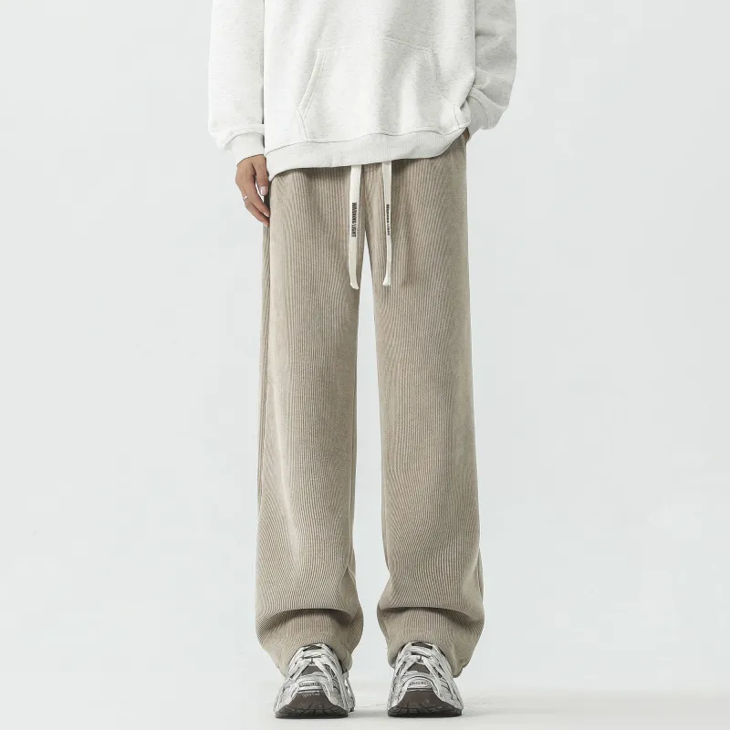 WARNING LIGHT Knitted Sports Pants Unisex-6
