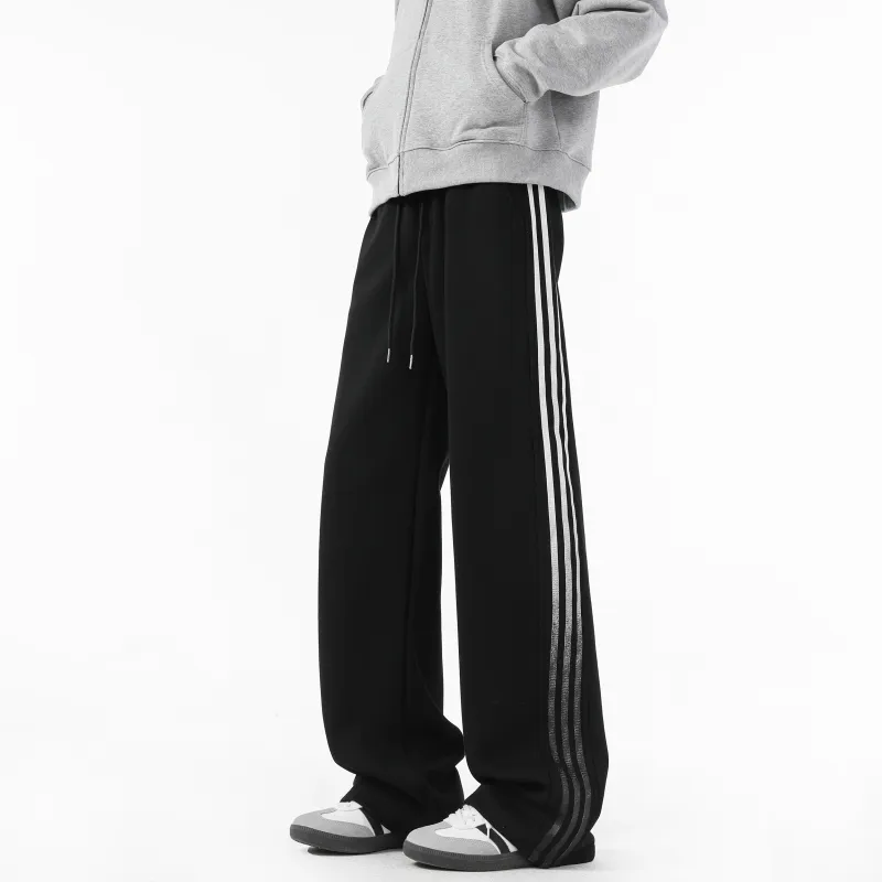 WARNING LIGHT Knitted Sweatpants Unisex-9