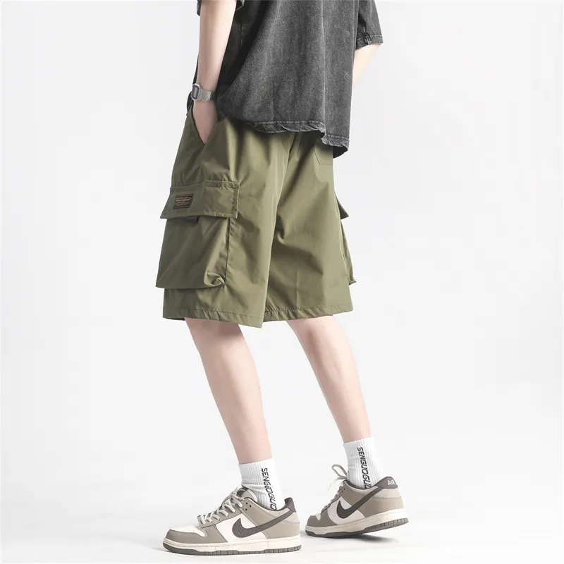 WARNING LIGHT Cargo Shorts Unisex-15