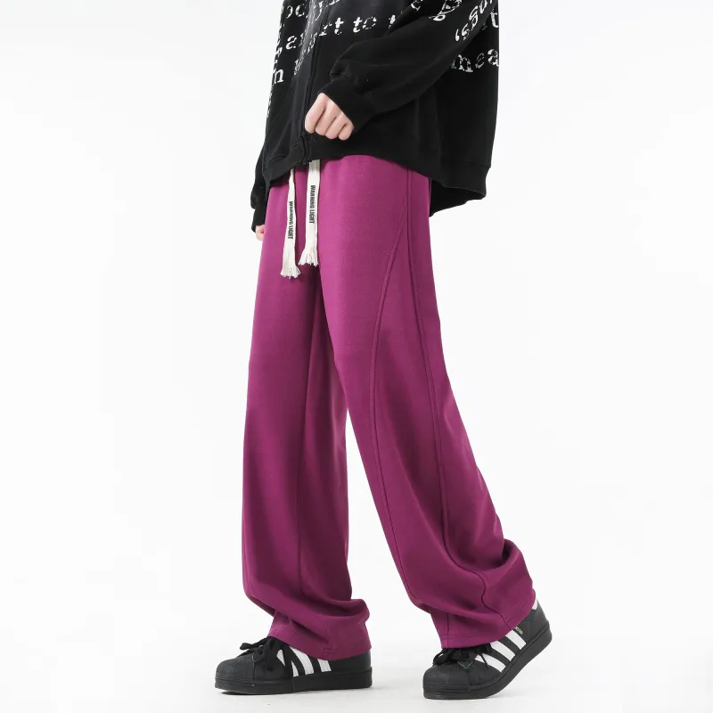WARNING LIGHT Knitted Sports Pants Unisex-27