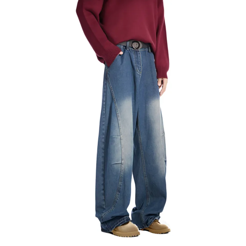 WARNING LIGHT Jeans Unisex Graphite Black-2