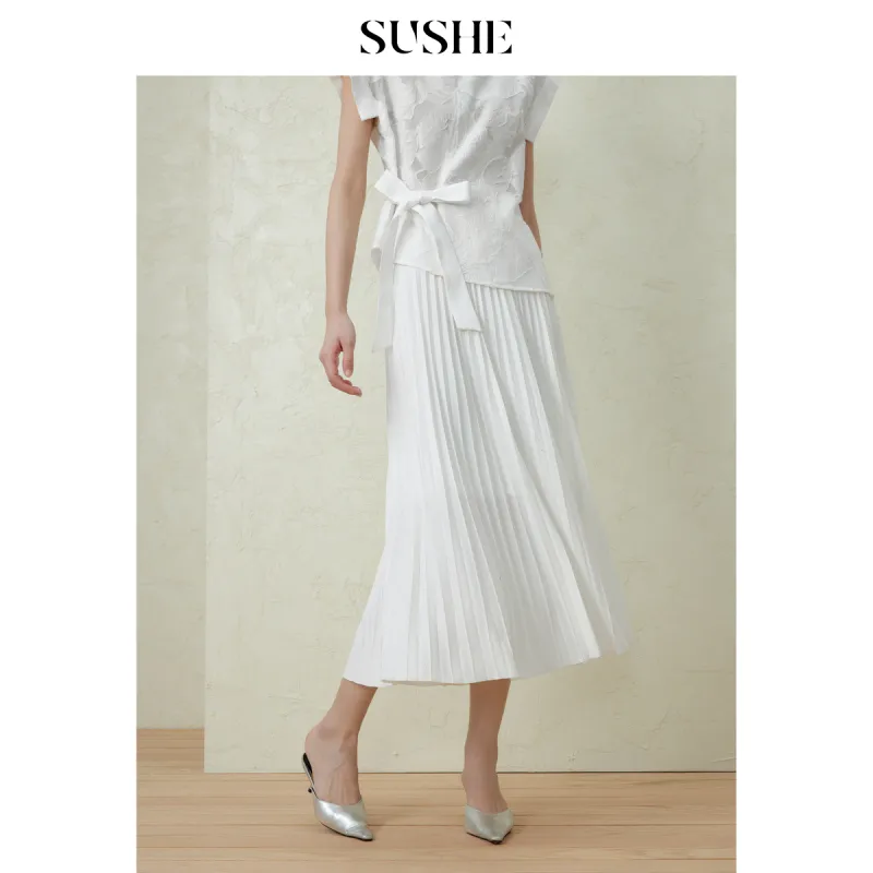 SHUXI Casual Short Skirts Women's-5