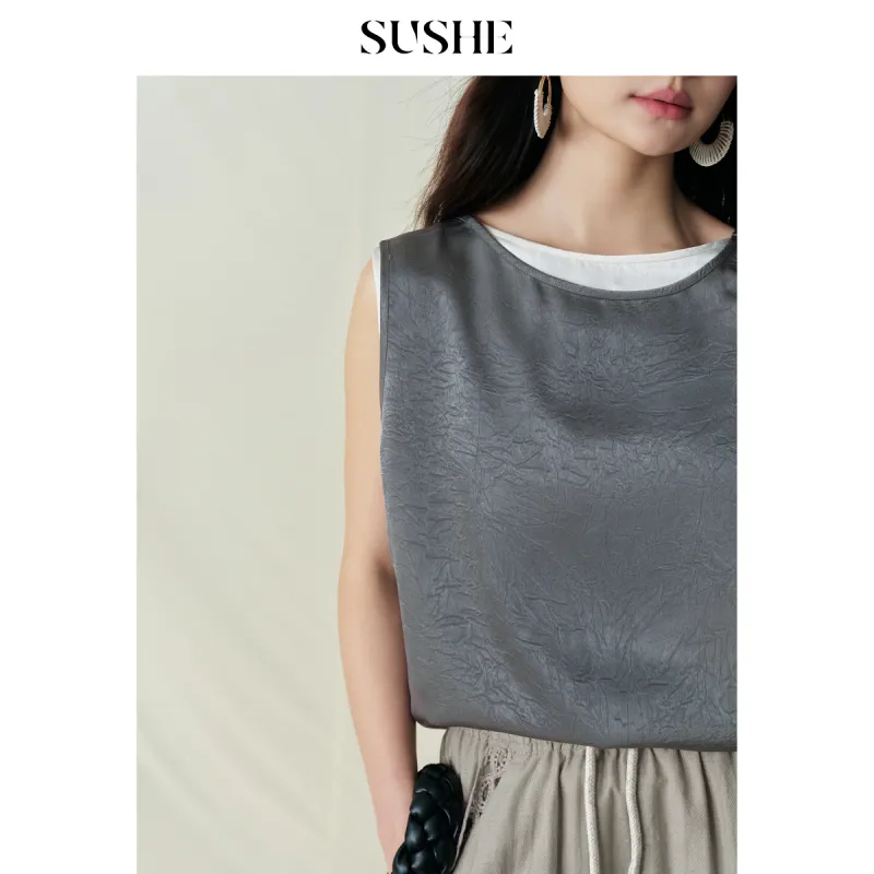 SHUXI Tank Tops Women's-18