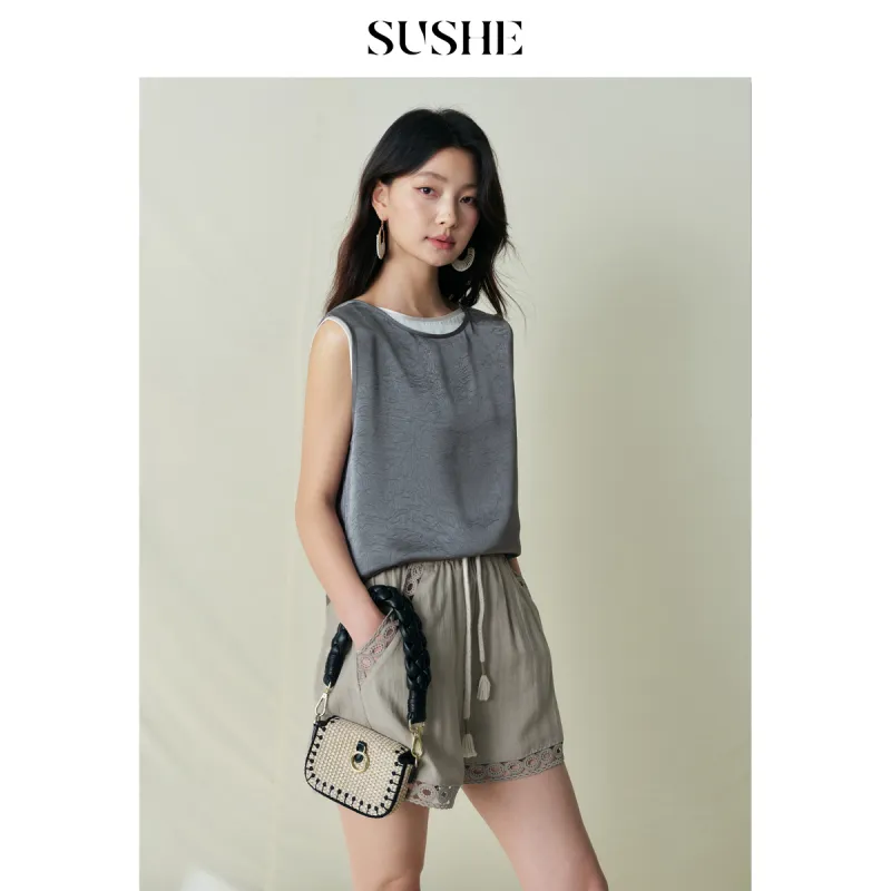 SHUXI Tank Tops Women's-17