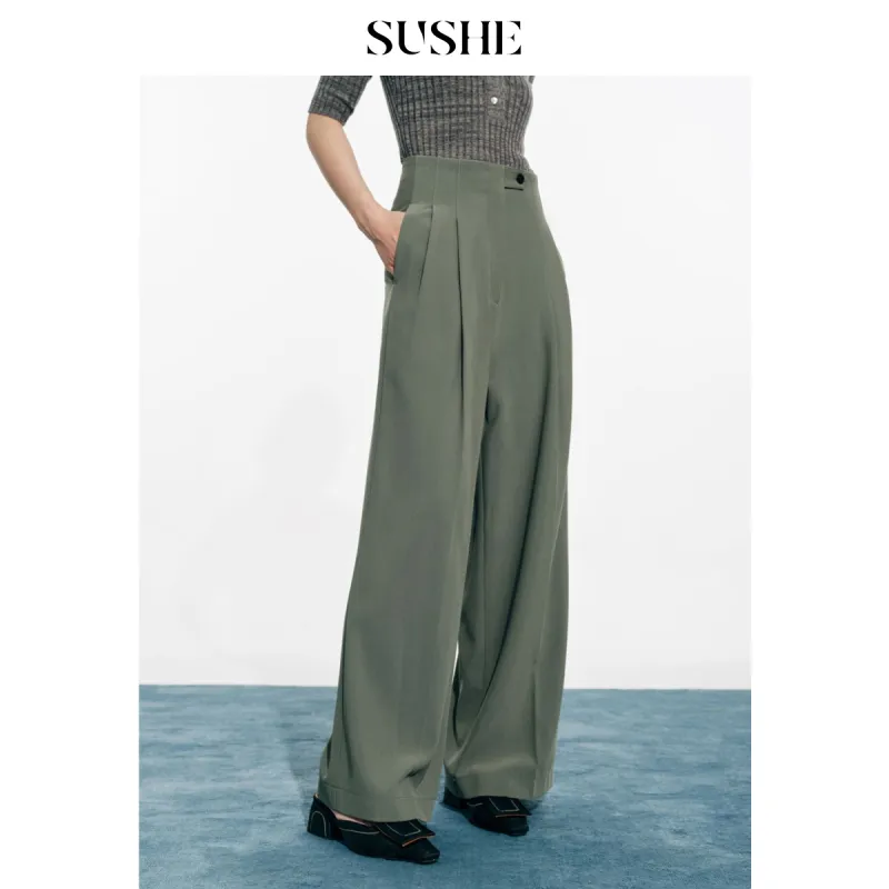 SHUXI Suit Trousers Women's-6