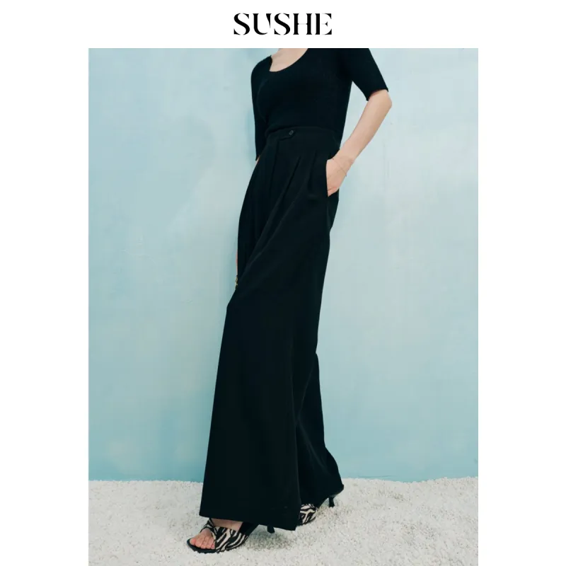 SHUXI Suit Trousers Women's-11