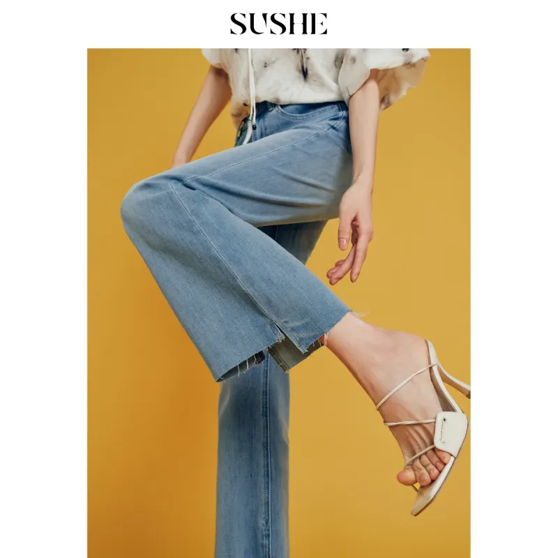 SHUXI Jeans Women's Ore Blue-2