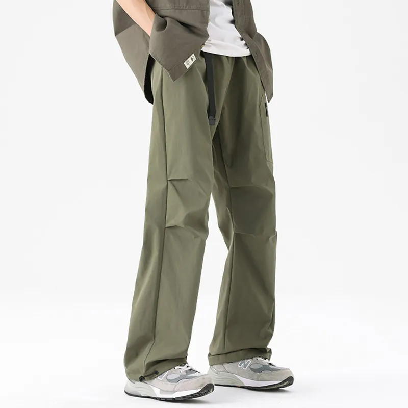 Green Forest Cargo Pants Unisex-8