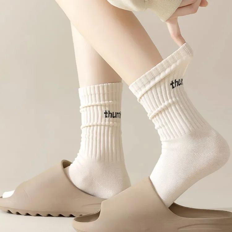 Mulong Family Mid Calf Socks Unisex 5 Pack-31