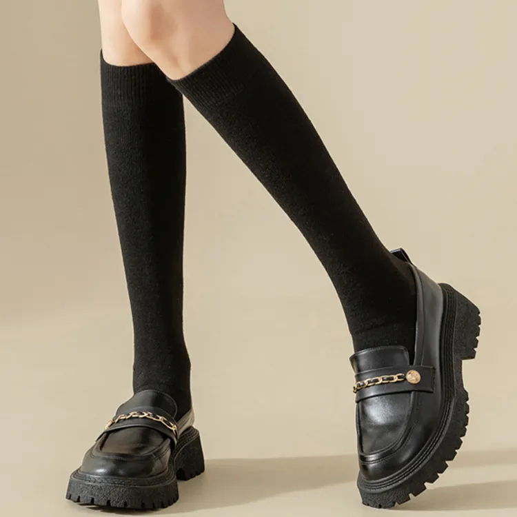 Mulong Family Knee High Socks Women's 5 Pack-1