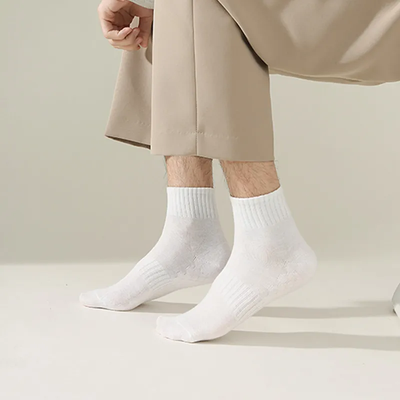 Mulong Family Mid Calf Socks Men's 5 Pack-9