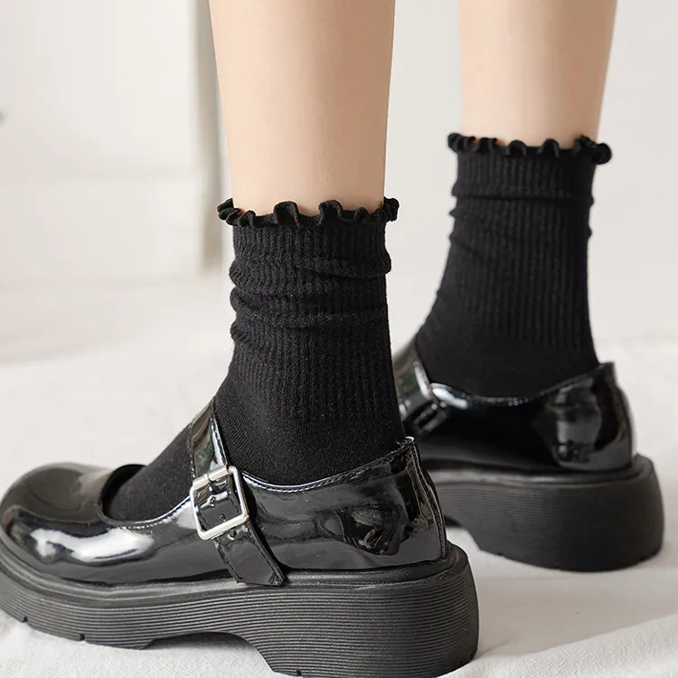 Mulong Family Mid Calf Socks Women's 5 Pack-29
