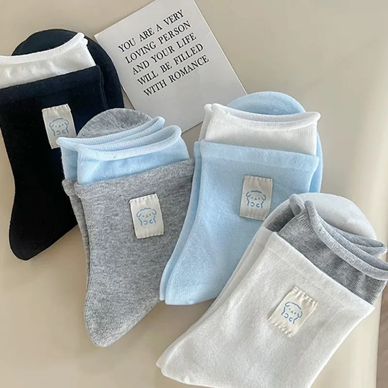 Mulong Family Mid Calf Socks Women's 4 Pack-5