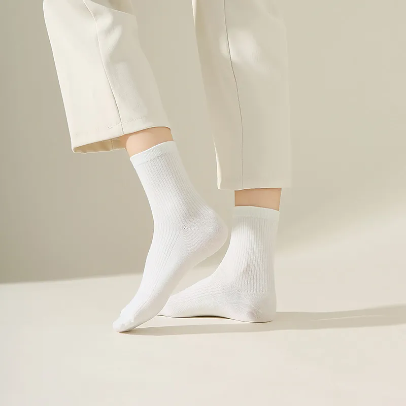 Mulong Family Mid Calf Socks Women's 8 Pack-1