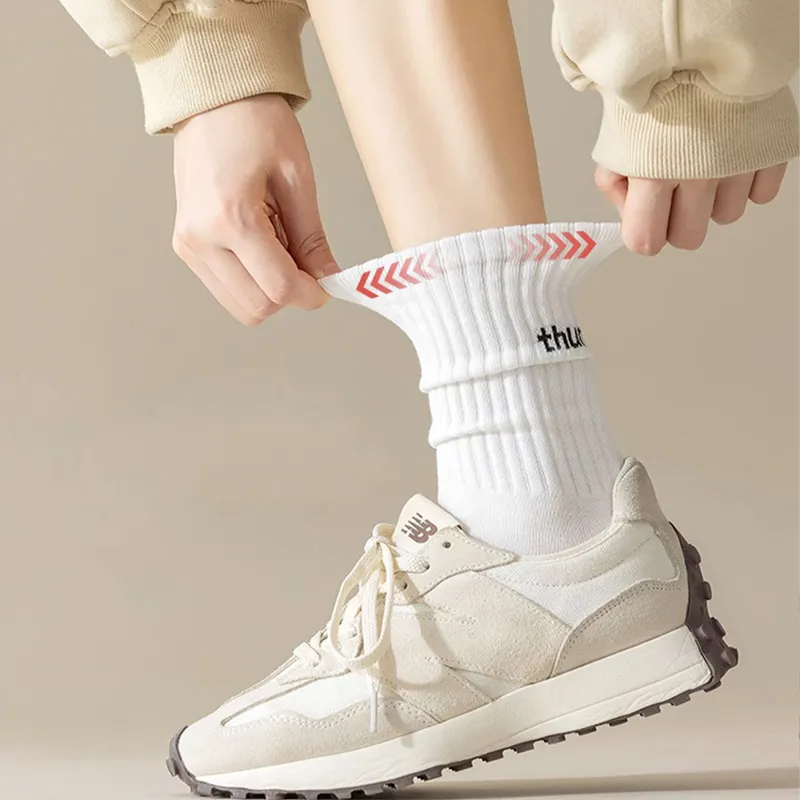 Mulong Family Mid Calf Socks Unisex 5 Pack-43