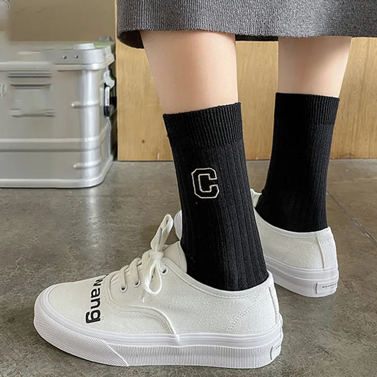 Mulong Family Mid Calf Socks Women's 5 Pack-11