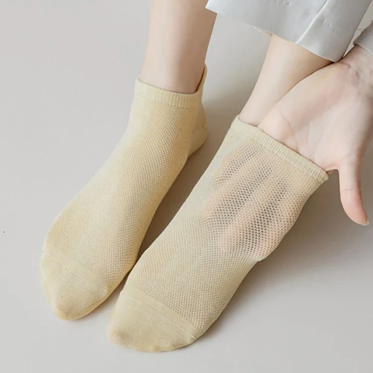 Mulong Family No-Show Socks Women's 5 Pack-2