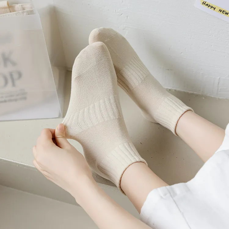 Mulong Family Mid Calf Socks Women's 6 Pack-5