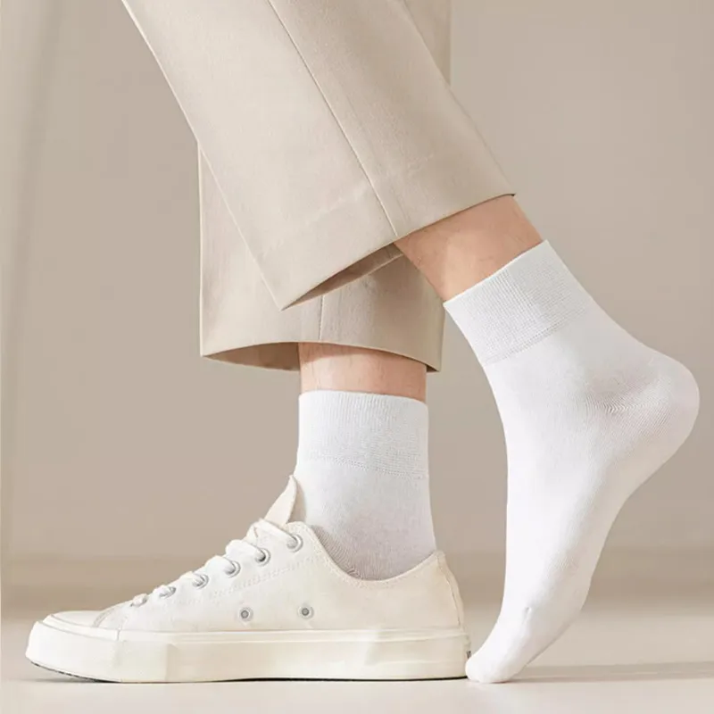 Mulong Family Mid Calf Socks Men's 5 Pack-4