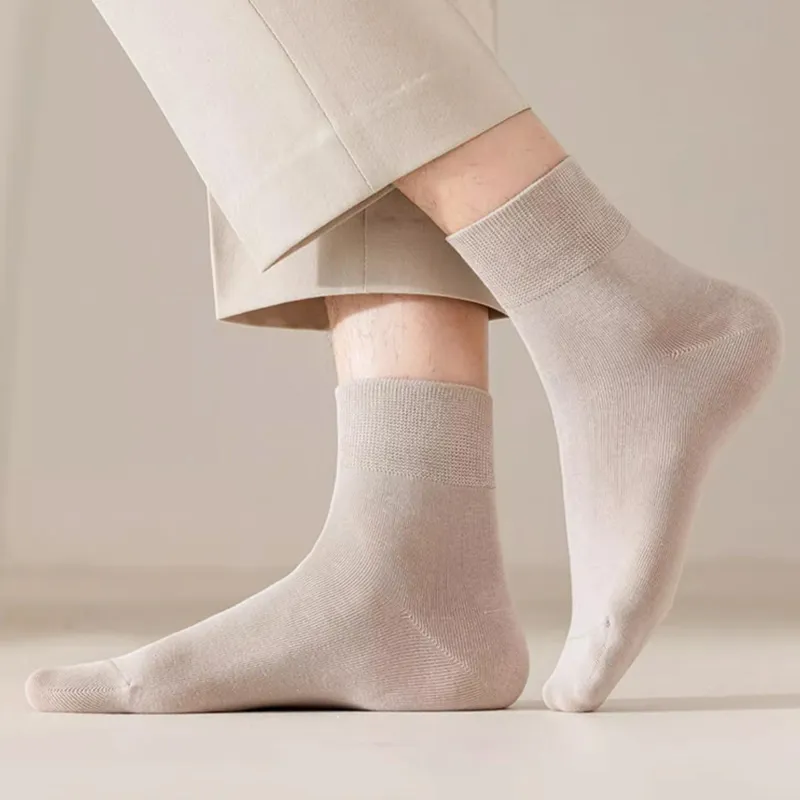 Mulong Family Mid Calf Socks Men's 5 Pack-2