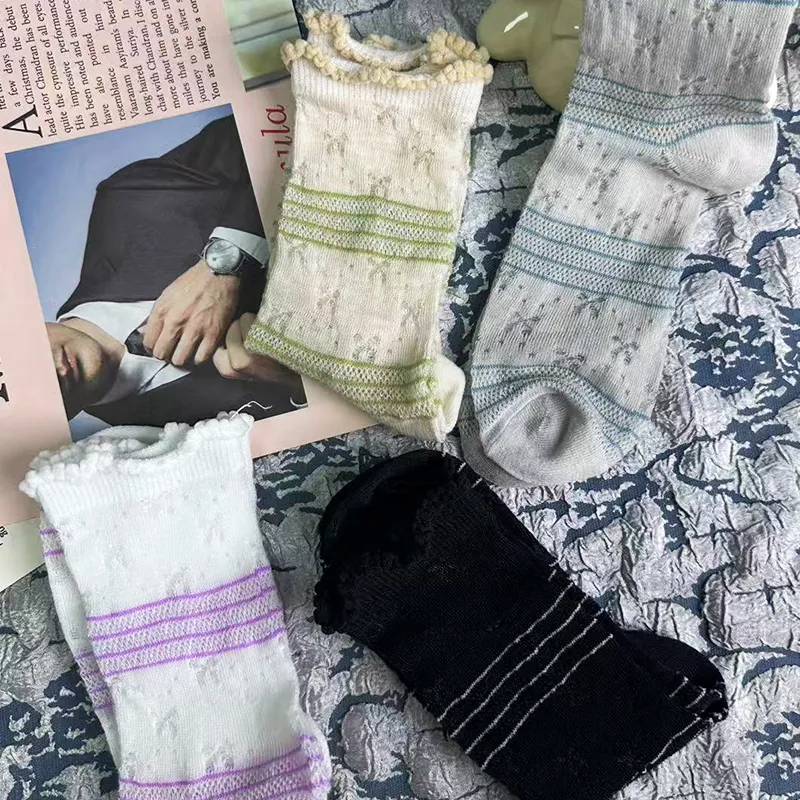 Mulong Family Mid Calf Socks Women's 4 Pack-3