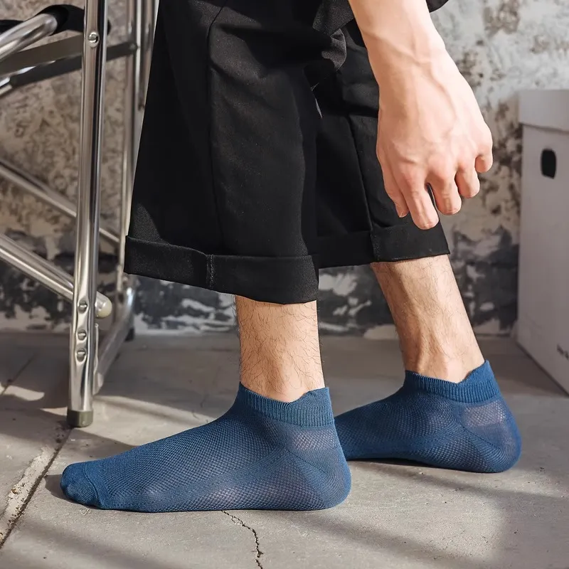 Mulong Family Ankle Socks Men's Combo Set-11