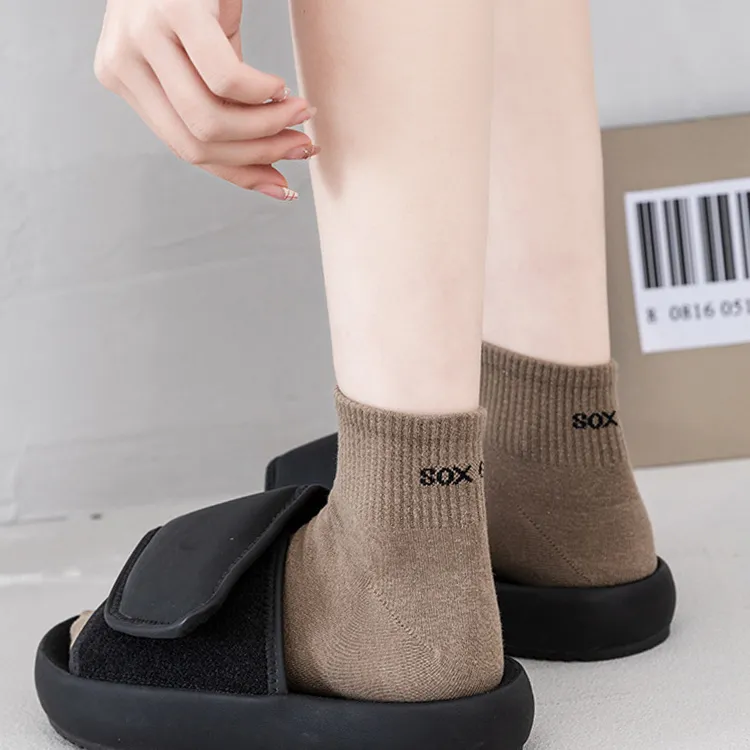 Mulong Family Mid Calf Socks Women's 5 Pack-22