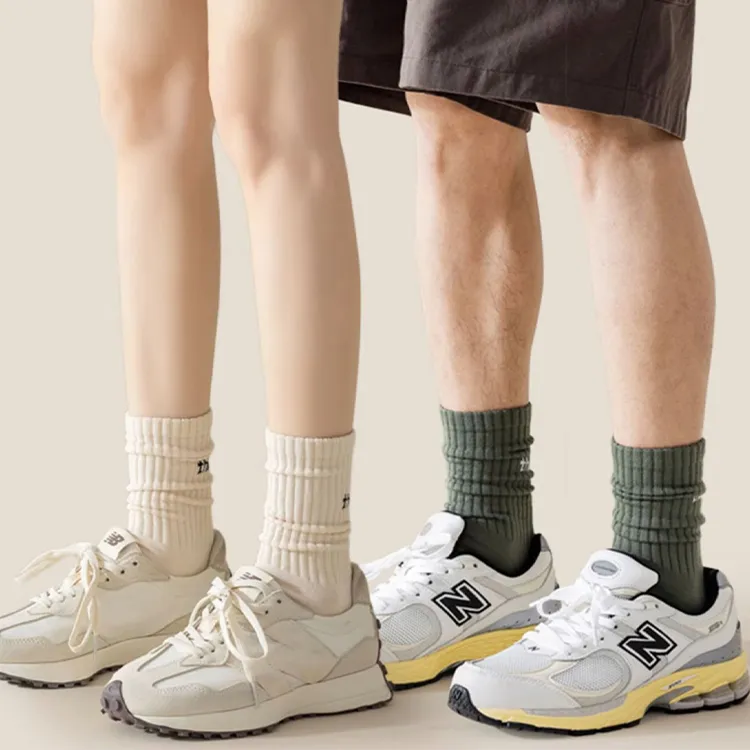 Mulong Family Mid Calf Socks Unisex 5 Pack-3