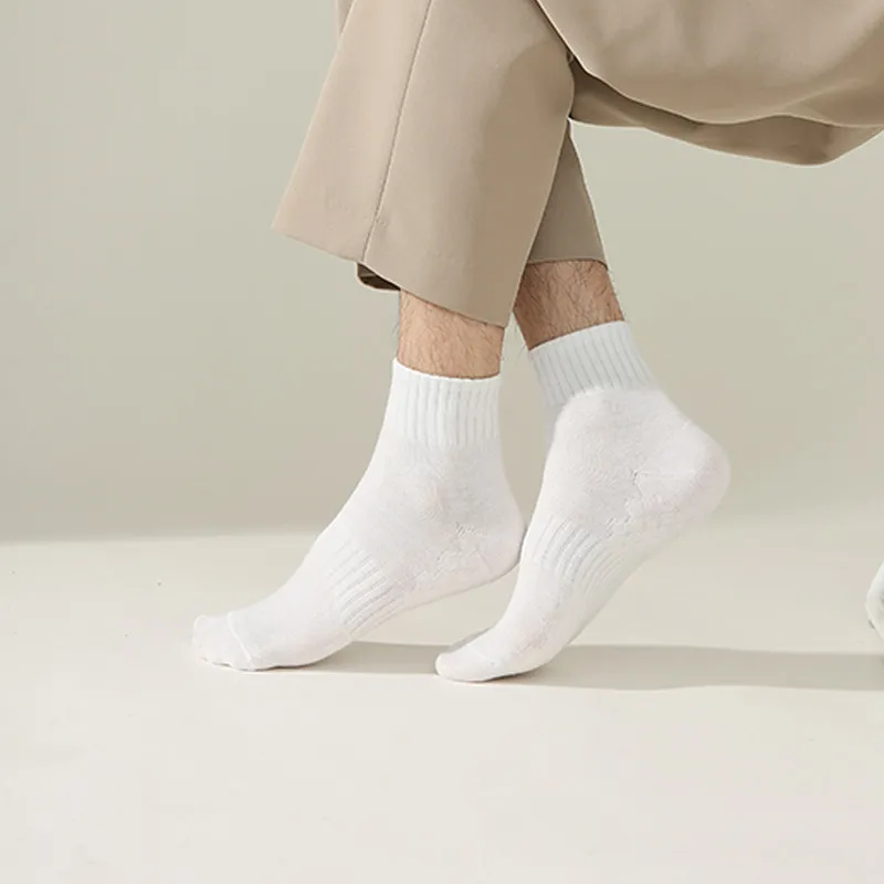Mulong Family Mid Calf Socks Men's 5 Pack-3