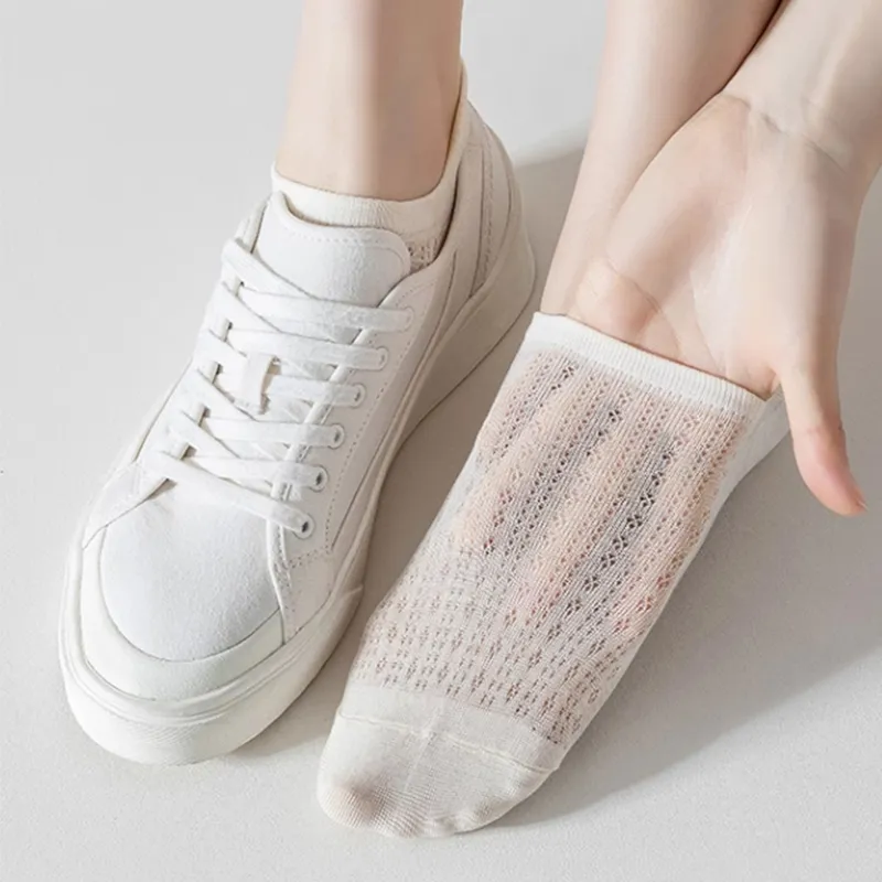 Mulong Family No-Show Socks Women's 5 Pack-5