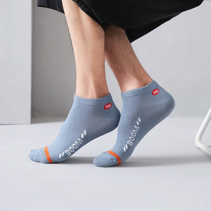 Mulong Family No Show Socks Men's 10 Pack Mixed Color-21