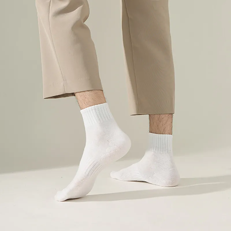 Mulong Family Mid Calf Socks Men's 5 Pack-5