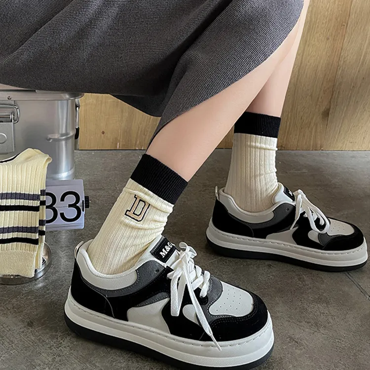 Mulong Family Mid Calf Socks Women's 5 Pack-7
