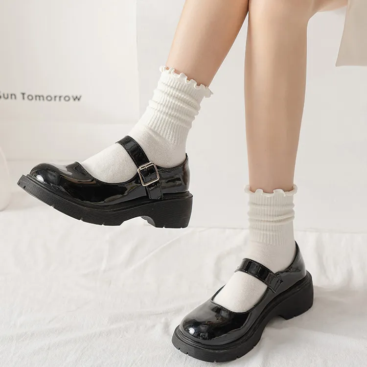 Mulong Family Mid Calf Socks Women's 5 Pack-31