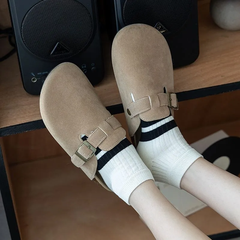 Mulong Family No Show Socks Women's 5 Pack Mixed Color-3