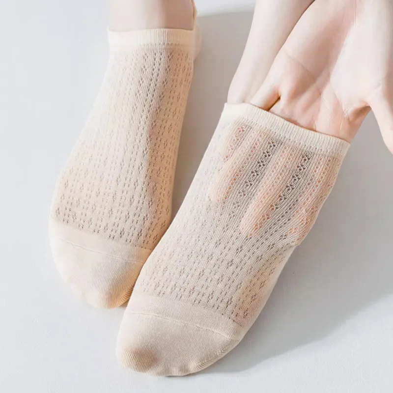 Mulong Family No-Show Socks Women's 5 Pack-2