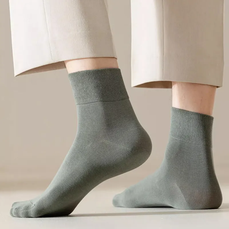 Mulong Family Mid Calf Socks Men's 5 Pack-1