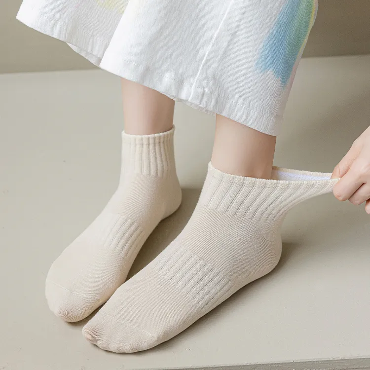 Mulong Family Mid Calf Socks Women's 6 Pack-3