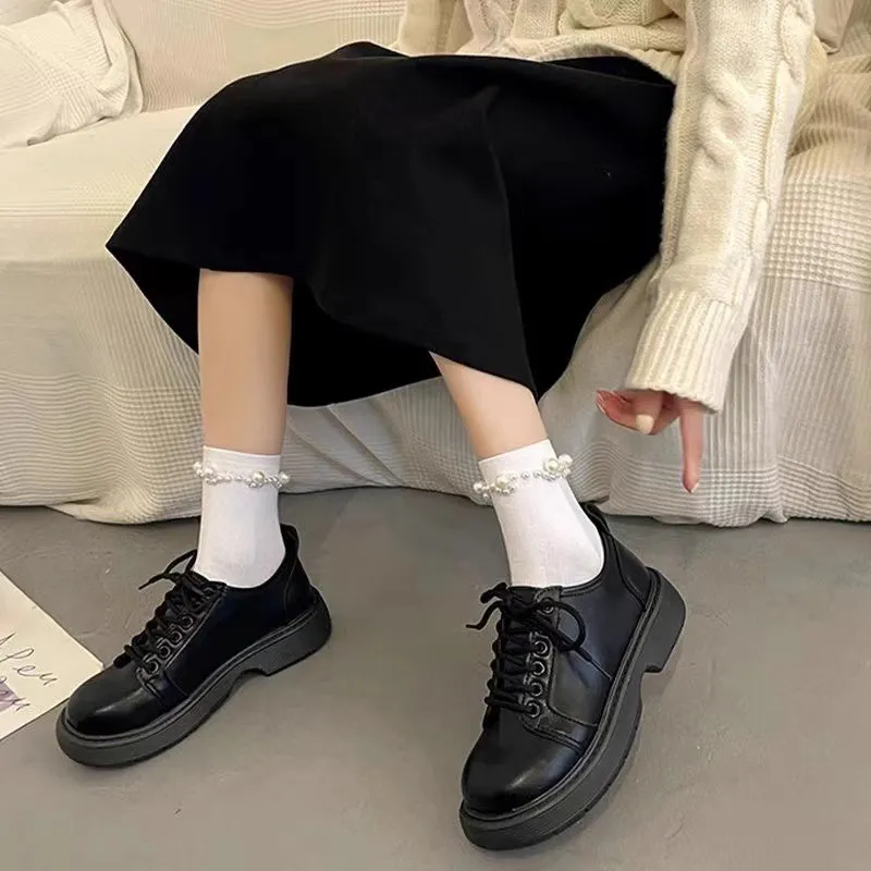 Mulong Family Mid Calf Socks Women's Combo Set-4