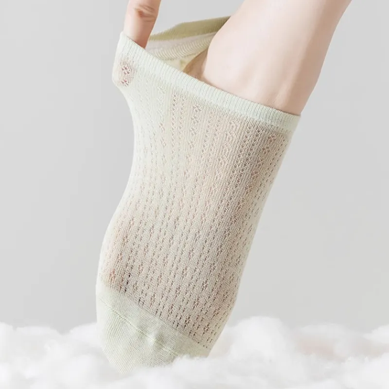 Mulong Family No-Show Socks Women's 5 Pack-6