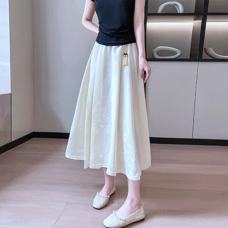 CHANGE SHE Casual Long Skirt Women's-6