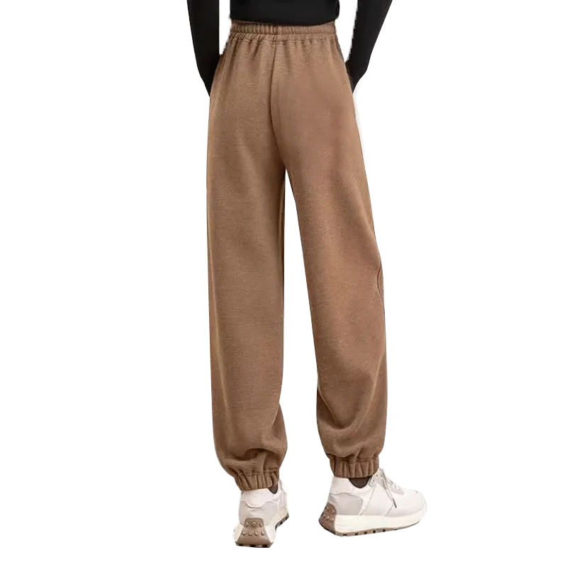 CHANGE SHE Casual Pants Women's Dark Coffee-1
