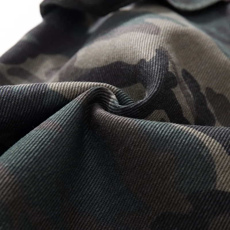 LESS BEARS Jeans Unisex Camouflage-4