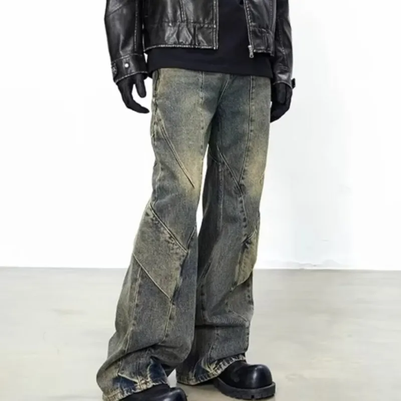 LESS BEARS Jeans Unisex Vintage-3