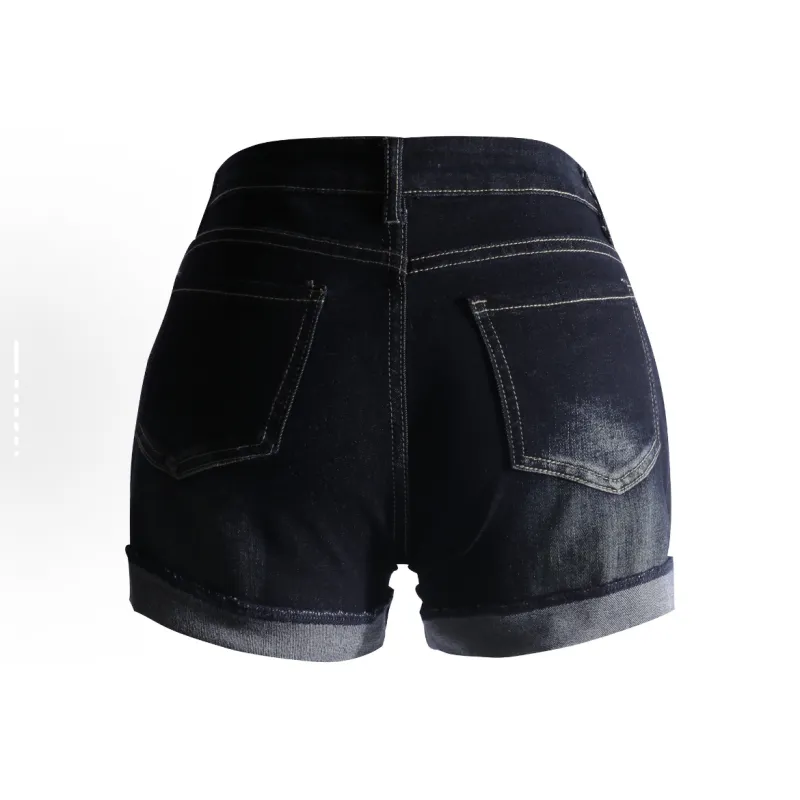 LESS BEARS Denim Shorts Women's-1