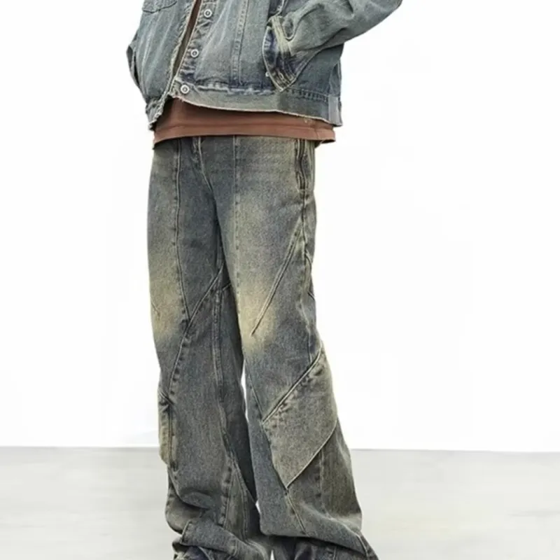 LESS BEARS Jeans Unisex Vintage-2