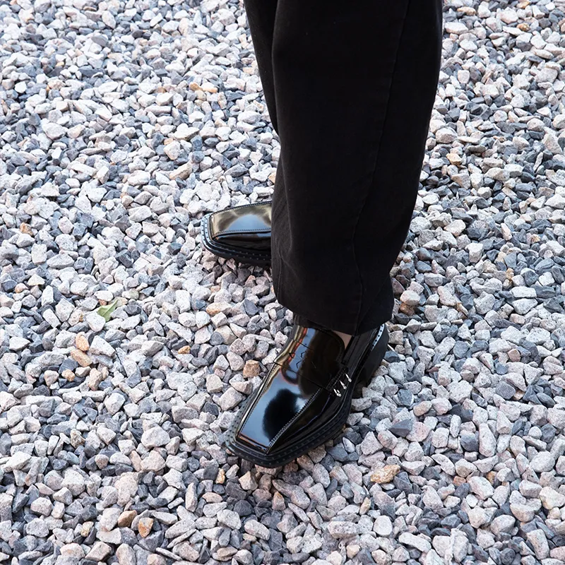 Yipinfanfan Loafers Men's Black-8