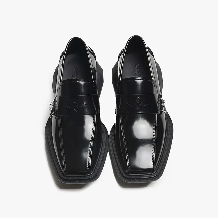 Yipinfanfan Loafers Men's Black-3
