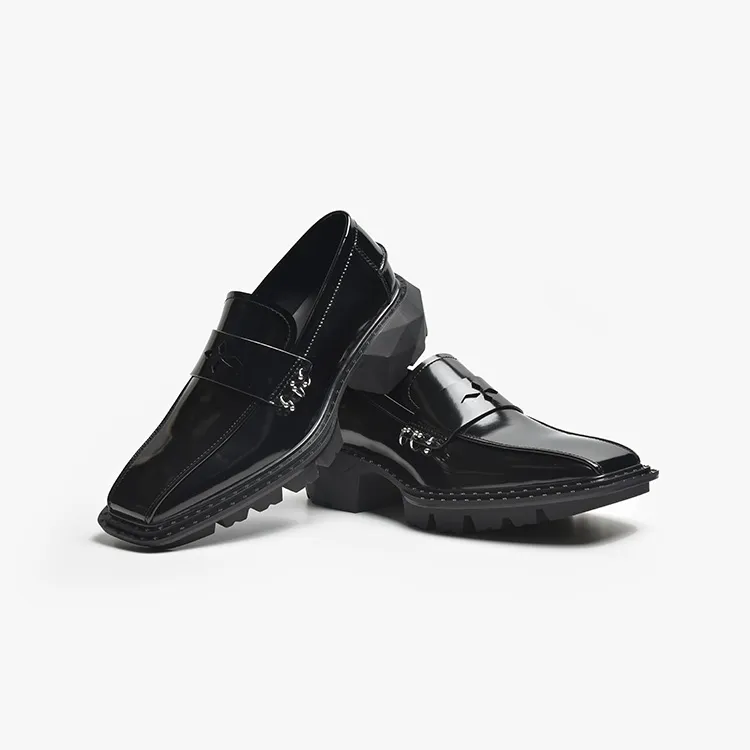 Yipinfanfan Loafers Men's Black-2